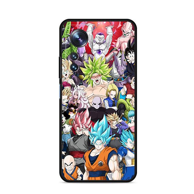 Чехол для телефона Anime Dragon Son для Xiaomi Mi 10 10S 12S 11T 12 Pro 11 Lite 11X 10T 11i 12X G-Gokus Funda Capa TPU Soft Black Cover