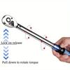 10-60N.m Torque Wrench 3/8 Inch Square Drive Torques Key ±3% High Precision Torque Wrench Professional Bicycle Automotive Tool
