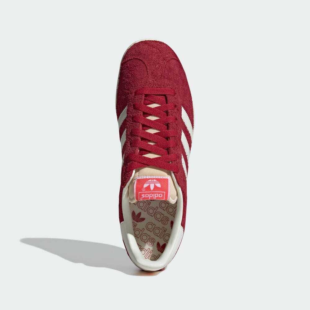 IF9652 adidas Originals Gazelle Team Victory Red Off White Cream White (Мужской)