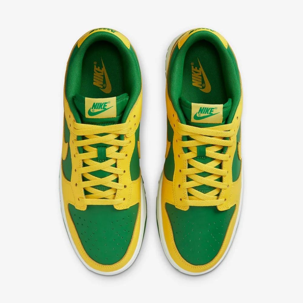 Nike Dunk Low Apple Green и Yellow Strike DV0833-300