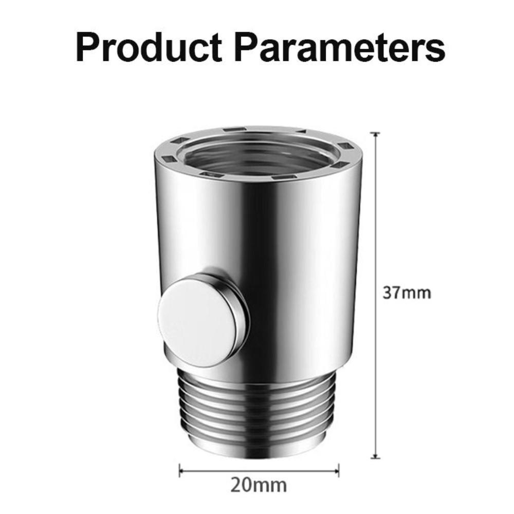 Water Flow Control Shower Flow Stop Valve One-Button Shower Head Control Switch  Shower Accessories
