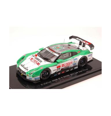 Ebro ADVAN Низкая прижимная сила SUPER GT500 2012 Готовое изделие 1/43 D'station GT-R №24
