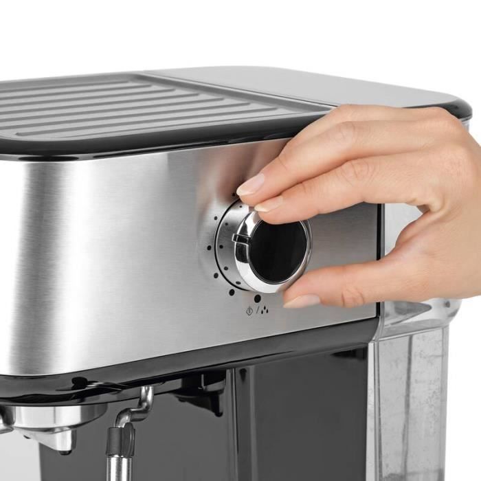 Machine à café à porte-filtre - Beem - Espresso Select - Acier inoxydable - 1100 watts - 15 bars