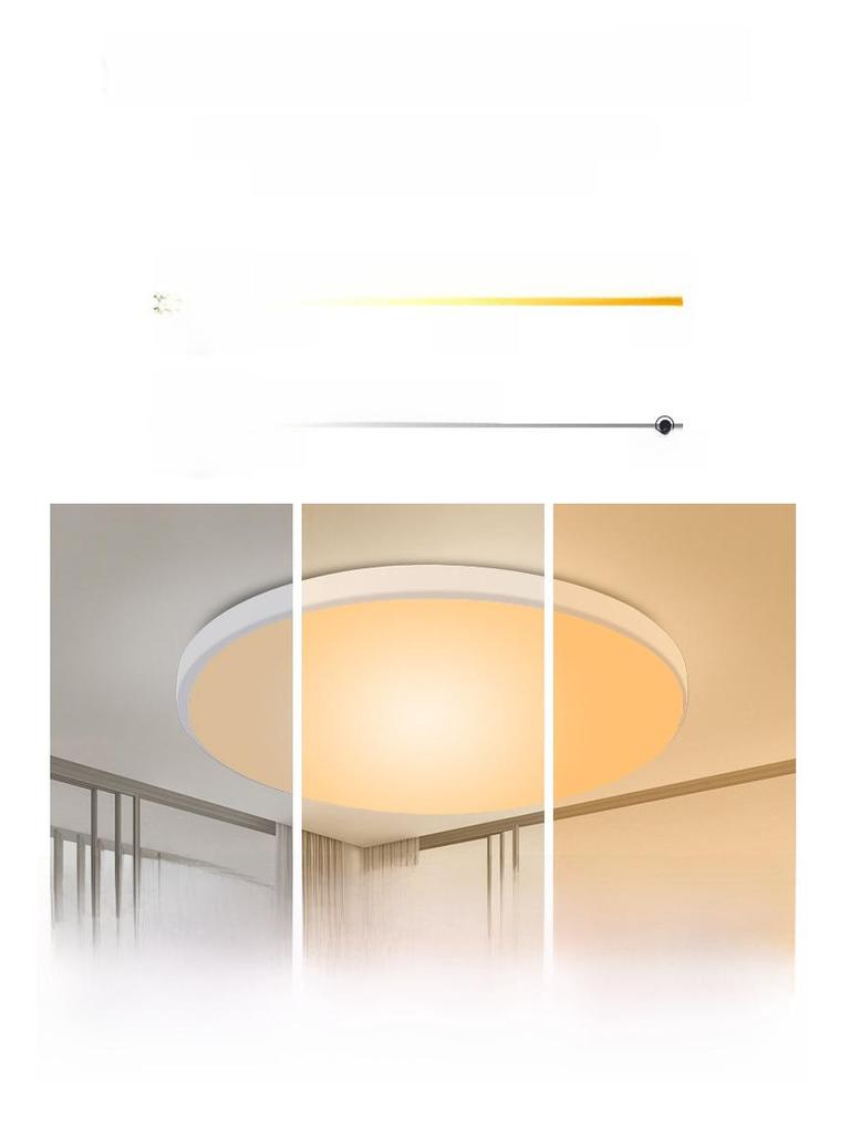 Умный потолочный светильник RGB с диммированием и регулировкой цветовой температуры - приложение Tuya и голосовое управление Bluetooth