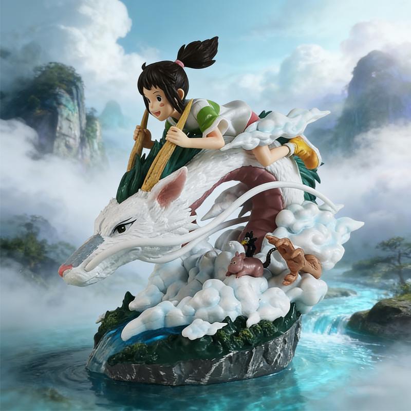2025 New Ogino Chihiro & Nigihayami Kohakunushi Anime Figure Pvc Action Model Doll  Collectible Toy Gift For Fans