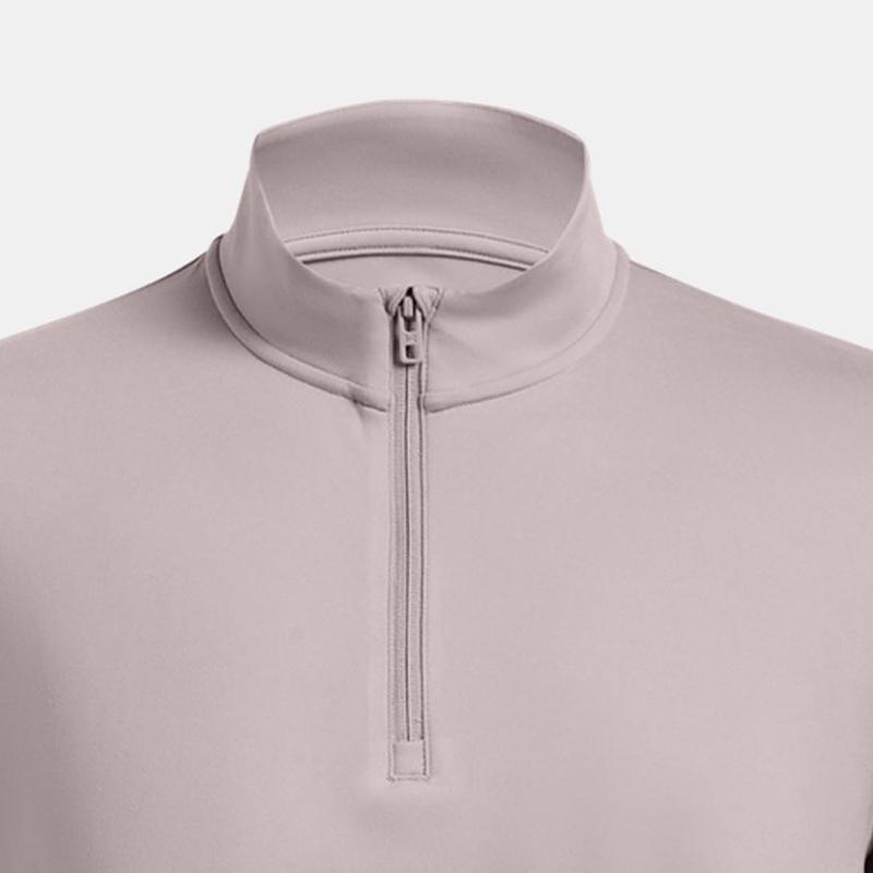 Under Armour Футболка для бега Meridian UA с длинным рукавом для мужчин, светло-фиолетовая 1387905-015