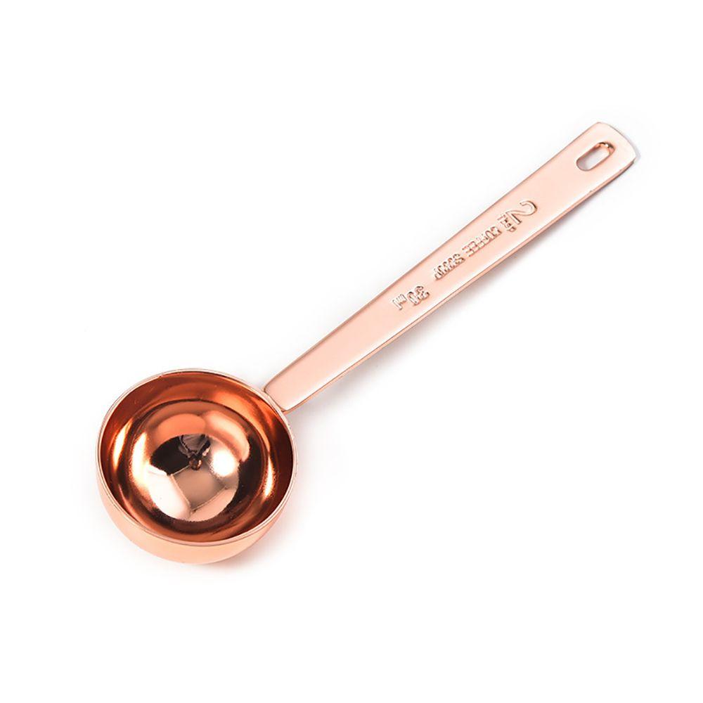 Ручка из нержавеющей стали для кофе Аксессуары для кофе Кухонный инструмент Мерная ложка Кофейные ложки