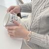 Милые регулируемые браслетные часы Ручной работы Часы с подвеской на цепочке Кварцевые часы с бусинами для женщин и девочек