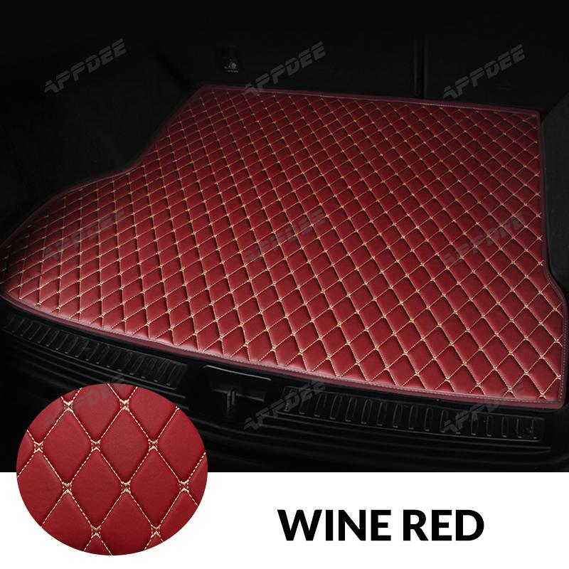 Car Trunk Mat For Cadillac CT6 2016 2017 2018 2019 2020 2021 2022 Custom Car Accessories Auto Cargo Liner Interior Decoration zknm51