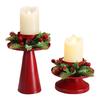 Christmas Candle Holder Christmas Themed Candle Holders Elegant Christmas Wreath Candle Holders for Dining Table for Wedding