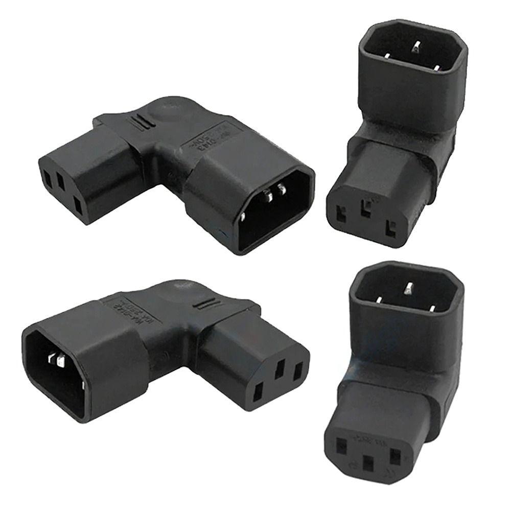 Male to Famale AC Plug Converter 3Pin Extension Plug Professional AC Adapter Electrical Connection