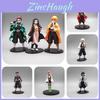 Набор фигурок Demon Slayer Kimetsu No Yaiba с Мицури, Муичиро, Тенгеном, Кёдзюро, Обанаем, Канао, Санеми. Декоративные коллекционные украшения