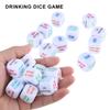 Игра в кости для вечеринки, игра в рулетку для питья, игра в кости для вечеринки, кости для взрослых, развлечение для свадебной вечеринки, вечеринки по случаю дня рождения