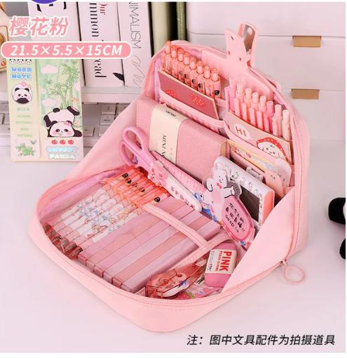 Multi functional stationery bag pencil case for school start season
