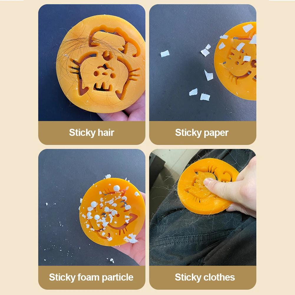 Reusable Pet Hair Remover Washing Machine Lucky Cat Laundry Clothes Cleaning Silicone Double-sided Cat Dog Fur Lint Removal Ball