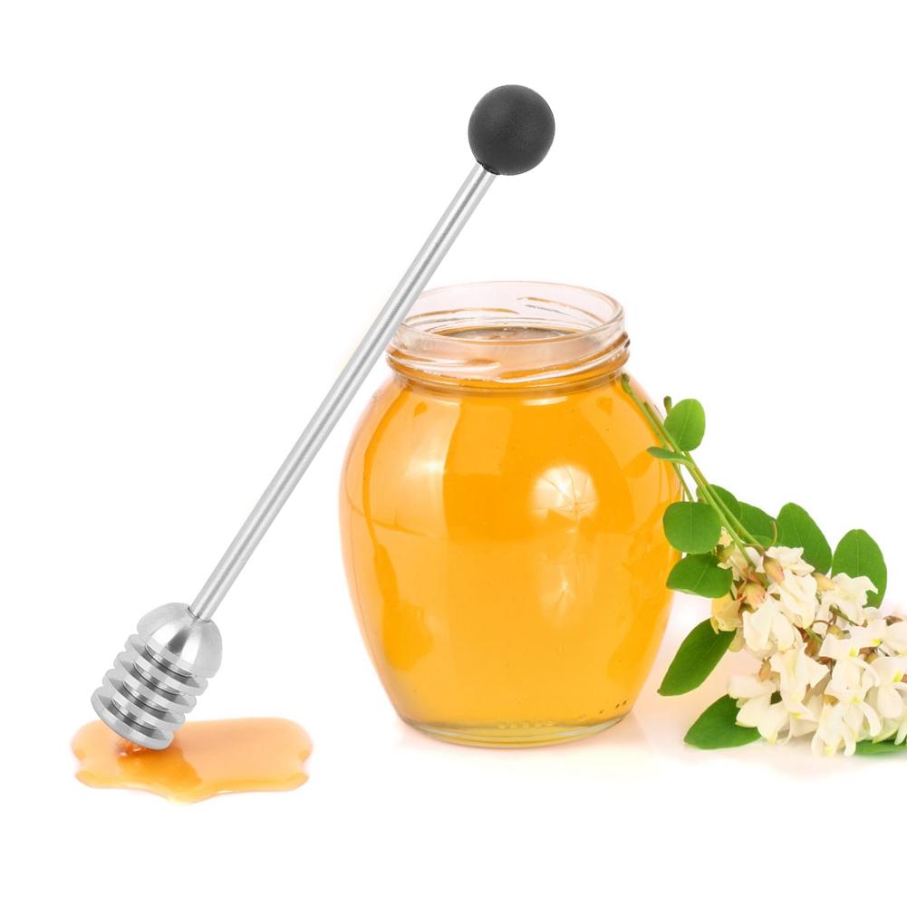 Бытовая нержавеющая сталь 304 ложка для меда ковш для перемешивания палочка для смешивания кухонный инструмент для приготовления пищи черный