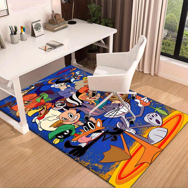 Cartoon rabbit Yellow Bird Carpet, Chair Rug,Rug for Office Bedroom living rooms, Doormat decor Fan Gift Christmas Gift