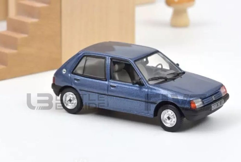 Norev Масштабная модель Peugeot 205 GL 1988 года, цвет Ming Blue, готовое изделие 1/43