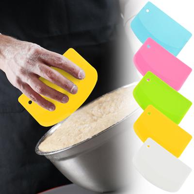 Скребок для жесткой скамейки — инструменты для хлеба высшего качества для домашней выпечки, скребок для теста — эргономичные скребки для пластиковых чаш для вашей кухни