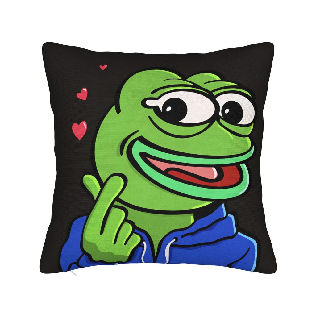 Pepe the Frog Pillowcases  Morden Pillow Case For Sofa Home Decoration Custom Pillow Cover