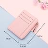 Small Fashion Credit ID Card Holder Slim Leather Wallet With Coin Pocket Man Money Bag Case For Men Mini Women Business Purse