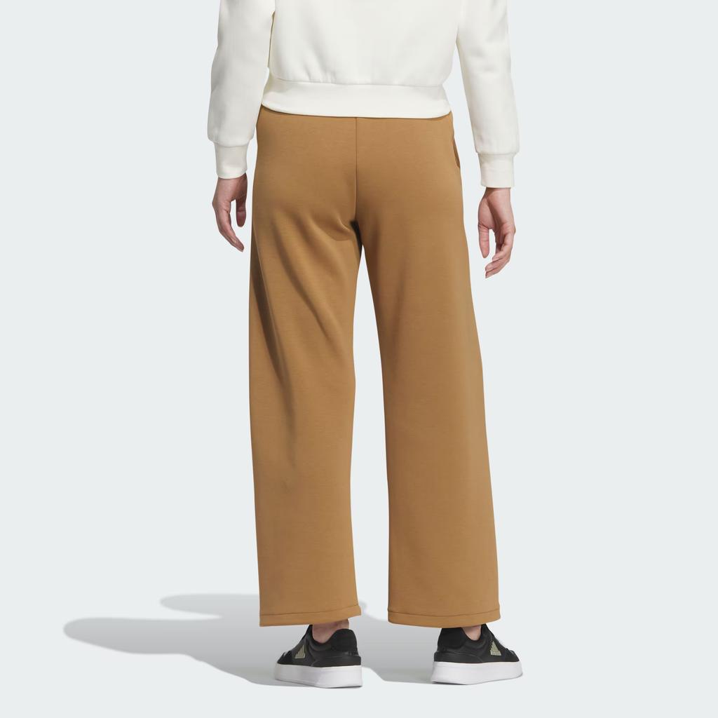 Adidas Спортивные штаны с завышенной талией, женские штаны, пустынно-коричневые JJ3557
