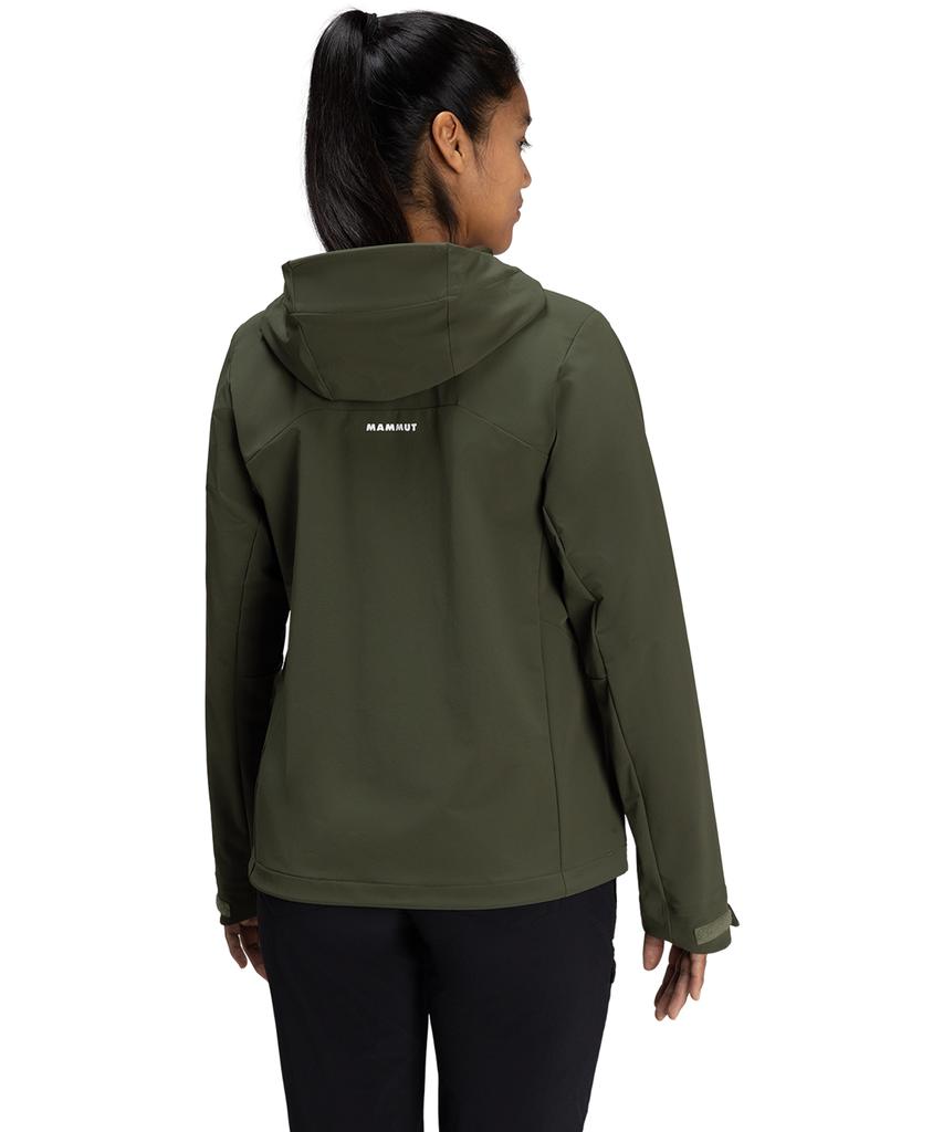 Mammut Trekkers Softshell Hooded Jacket Asian Fit Women'S M21E5Ft003_Kh