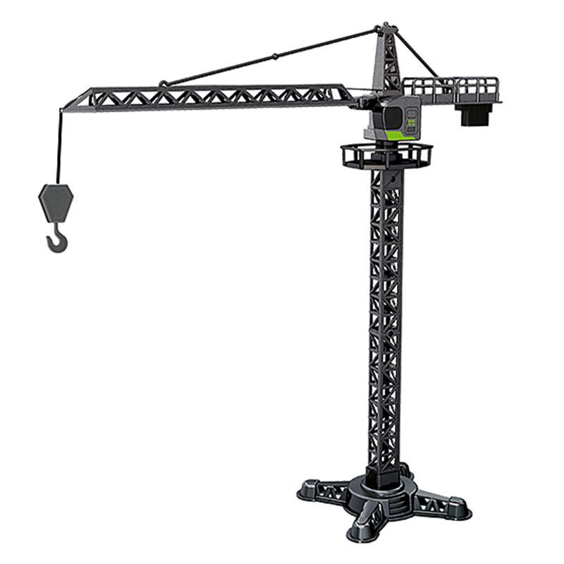 Free Shipping - Alloy Simulation Tower Crane Engineering Toy for Boys Ages 3-8