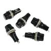 5PCS 5x20MM 6x30MM Glass Fuse Holders 5*20 6*30 Insurance Tube Socket Fuse Holder for insurance Panel Mount Fuse Holder