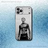 Чехол для телефона M-MGK Machine Gun Kelly для iPhone 17,16,15,14,13,12,11, Pro Max, XSX,, XR, SE, Mini, 8, 7, Мягкий силиконовый черный чехол