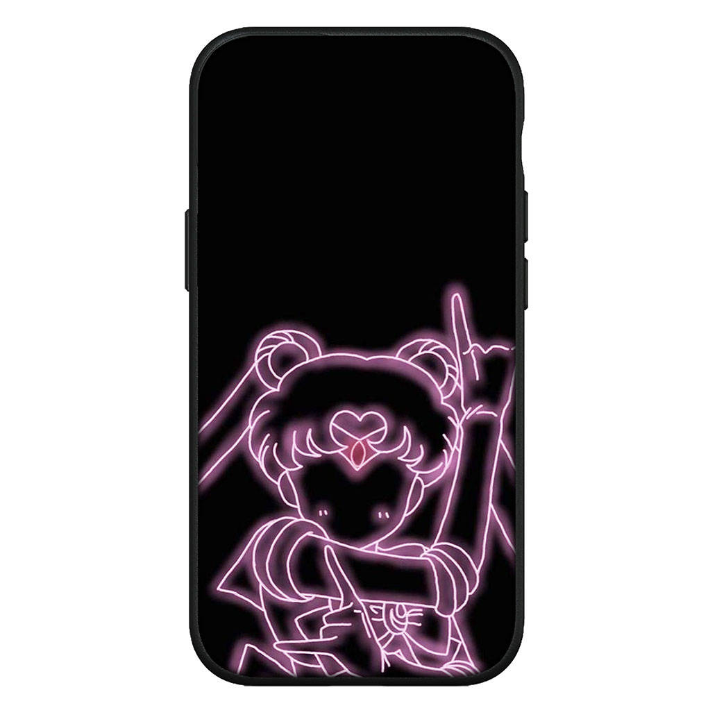 Чехол для iPhone 16 15 Xiaomi Redmi Note 14 13 12 11 Pro Max X 8 9 16e Samsung Galaxy S25 S24 S23 Moto OPPO Huawei Girl Lovely Sailor Moon Phone Case