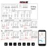 SDITER WIFI 380V 9KW Electric Heater Control Panel for Sauna Parts Multifunction Temperature Light Fan Music Massager Switch