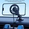 Вращающийся на 360 градусов металлический магнитный автомобильный держатель для телефона, складная подставка для телефона, магнитное крепление на вентиляционное отверстие, поддержка всех телефонов