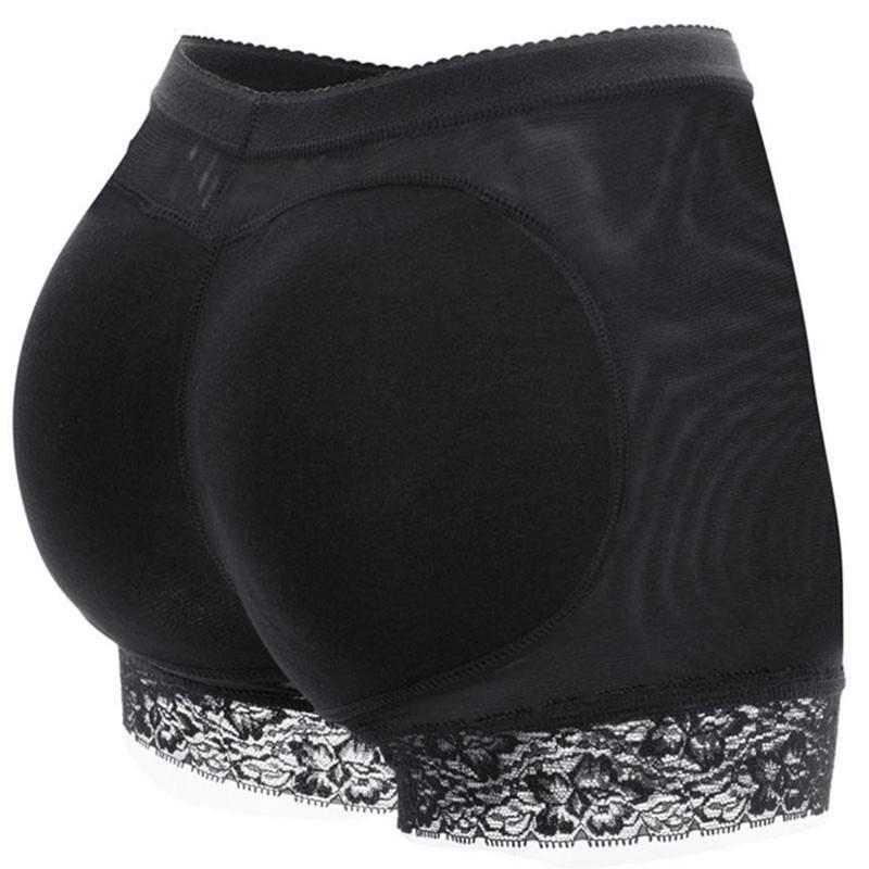 Padded Lace Butt Lifter Shapewear Panties Shaper Pants Woman Fake Ass Underwear Buttock Shaper