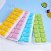1Pc Bar Spill-resistant Ice Cube Mold Easy To Demold Silicone Molds With Lid Milk Tea DIY 14 Grids Wine Ice Blocks Durable