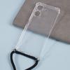 For Xiaomi Redmi 13C 4G/Poco C65 4G Case TPU Drop-resistant Phone Back Cover with Lanyard