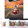 Car Pendant Christmas Tree Decor With Acrylic Cat Cartoon Design For Holiday Festive Gift