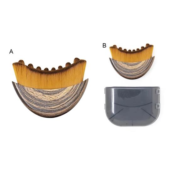 Лимфатическая контурная щетка для лица, моделирующая линию подбородка и челюсти, лимфодренажный массажер, эргономичная щетка для снятия усталости, скраб для ухода за лицом