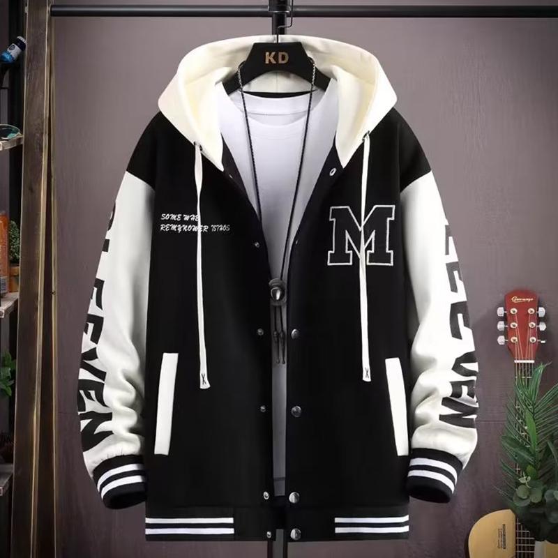 Весенне-осенние мужские комплекты Модный комплект Графические худи Куртка Спортивные штаны Мужские комплекты спортивных костюмов