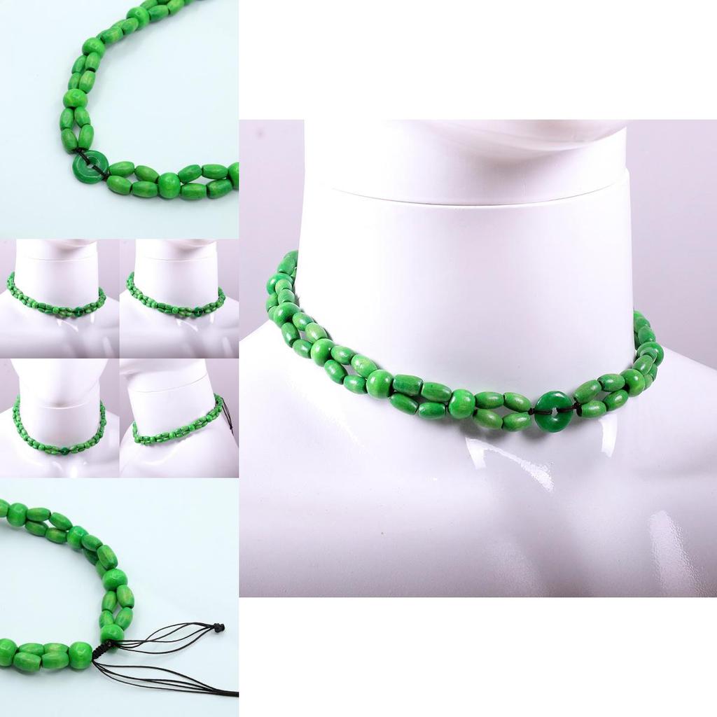 Avatar 2 Themed Pendant Chain With Woven Craft And Natural Materials For Cosplay Costumes