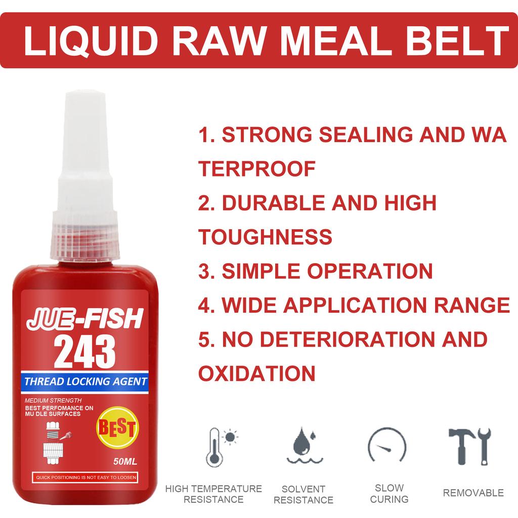 Glue Sealant Liquid Raw Material Anaerobic Locking Glue Sealant with Liquid Pipe Thread