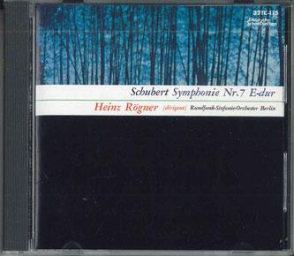 CD ФРАНЦ ШУБЕРТ - Симфония № 7 ми мажор: Rogner  32TC115 DEUTSCHCSCHALLP Япония Классический Б/У