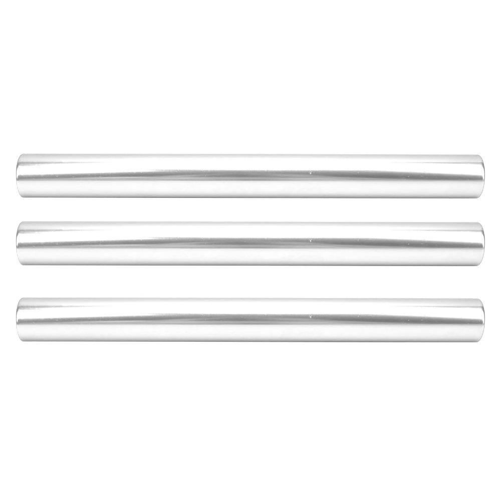 3PCS Smooth Surface Track Baton Hollow Tube Running Baton Reusable Relay Baton  Sports Training