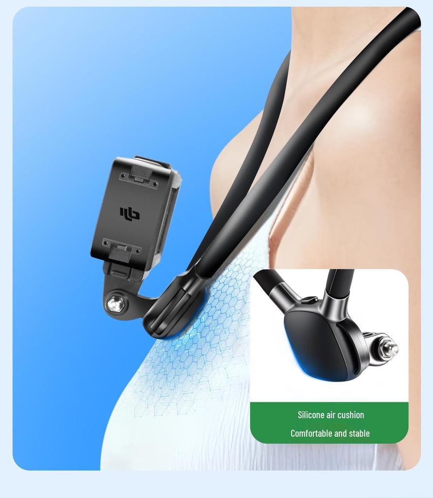 Крепление на шейный ремешок для DJI Osmo Action 4/5 Pro для влогинга