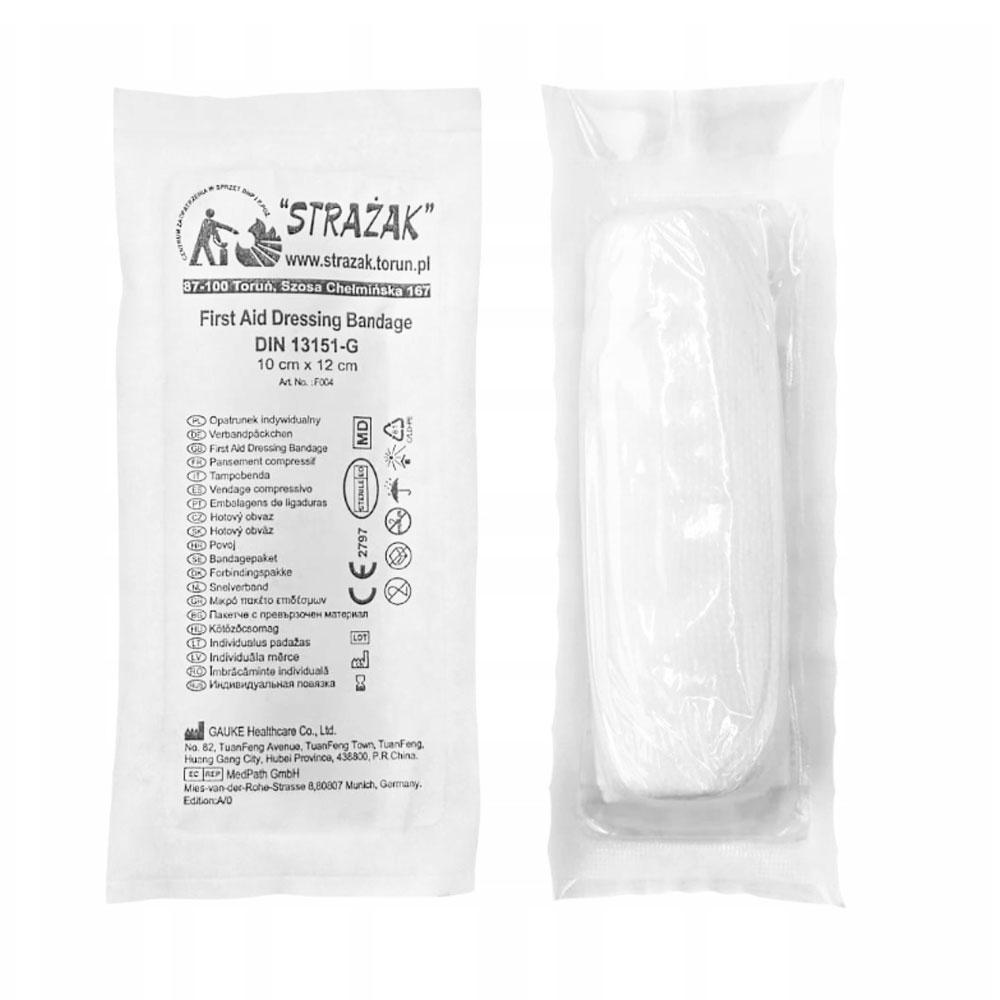 Individual Dressing 10 × 12 Sterile First Aid Dressing 1 Piece