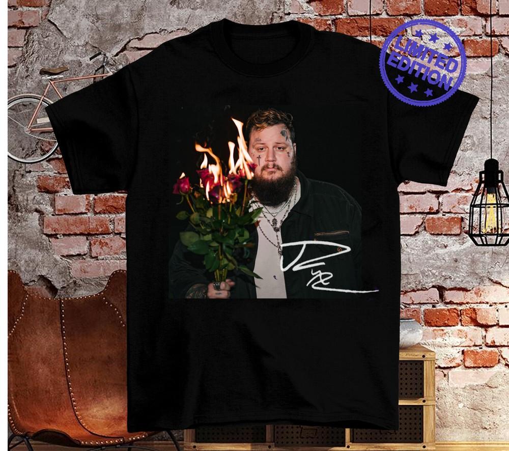 Rare Jelly Roll Signature Singer Black All Size T-Shirt S-4Xl Unisex T-Shirt