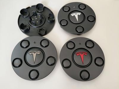 ALP1 4 ШТ. Для 2024 Model 3+ Highland 2024 Колпачки Центральных Отверстий Колес 18-дюймовый Колпачок Центрального Отверстия Колеса Неразрушающая Установка