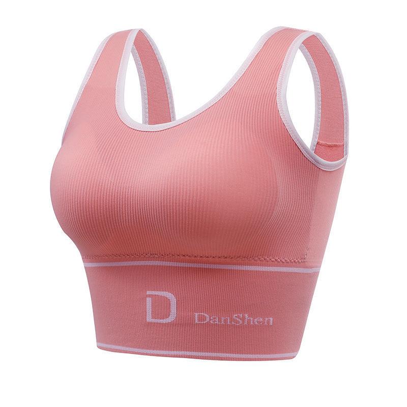 Women Sports Bras Letters Long Underwear Workout Streetwear Tank Tops Girls Y2K Tops Bras Simple Fashion Female Underwear Vest