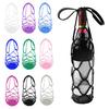 Силиконовая сумка для хранения Сумка-переноска для вина Многофункциональный держатель для бутылок с напитками Сетчатая подставка Подставка Кухонная корзина для бутылок вина Фруктов Овощей