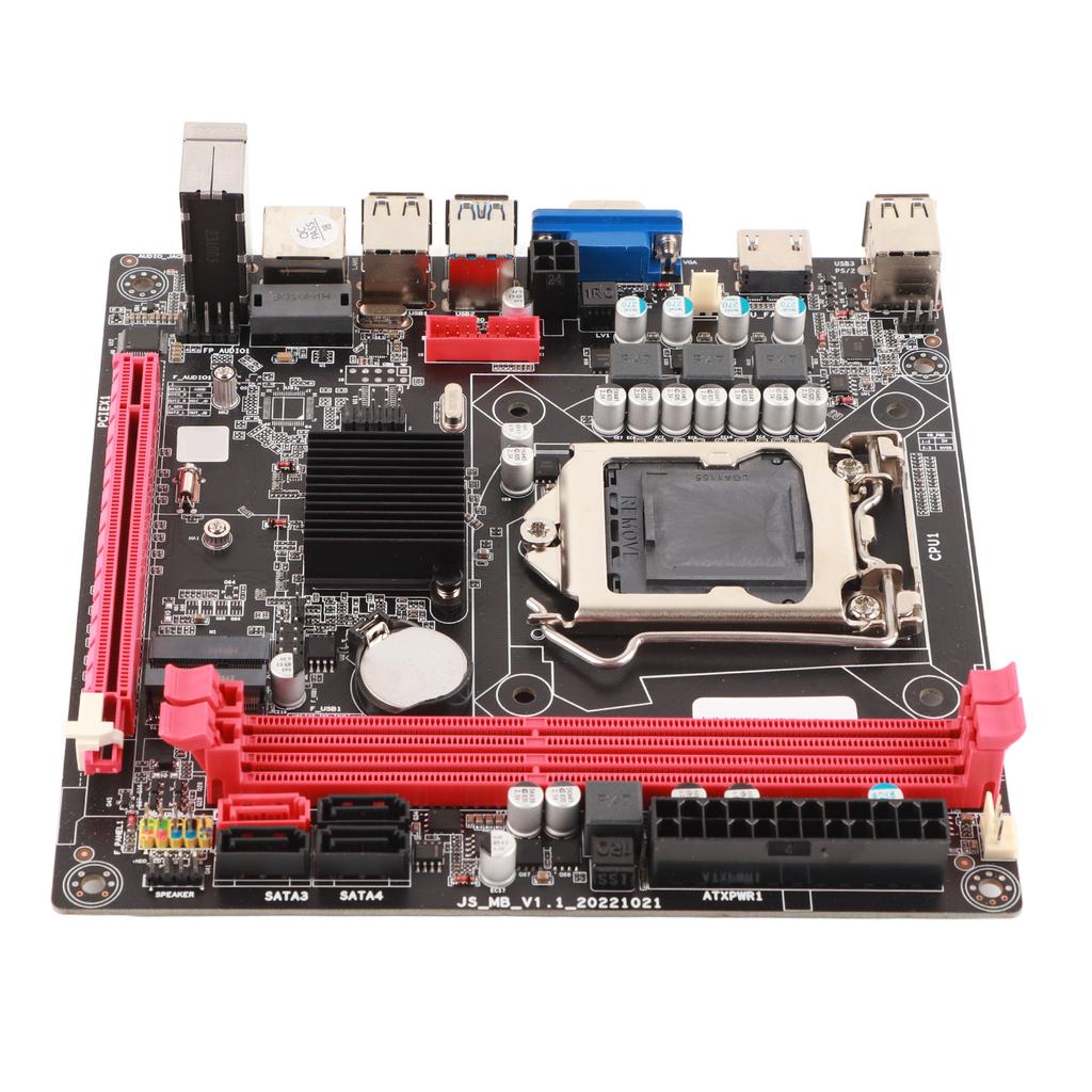 Материнская плата для настольного компьютера PCIe 16X DDR3 Память VGA HD Порт Многофазный источник питания SATA3.0 LGA1155 Материнская плата